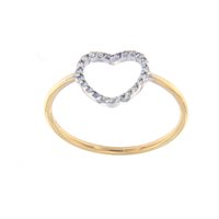Anello Bolzoni Donna in Oro giallo Diamante 0.12 Ct AN0859-3-OGB - AN0859-3-OGB